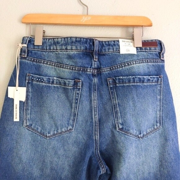 NWT BlankNYC | The Ludlow crop girlfriend size 29  distress 100% organic cotton - Picture 9 of 11